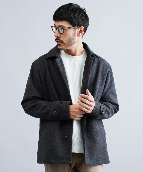 チャコールグレー MODEL : GO 180cm 66kg Lsize